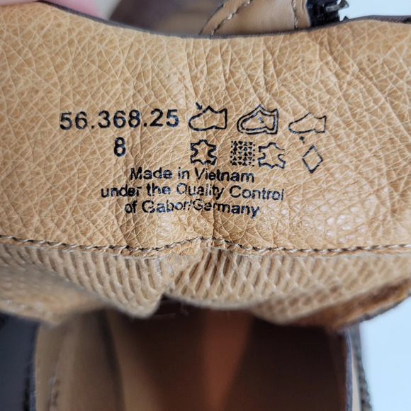 Gabor Nubuck Leather Sneakers Size Women's 10 NEW - Picture 10 of 11